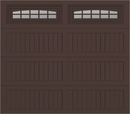 8x7 -  Cascade - Clear  With glass Long - Brown