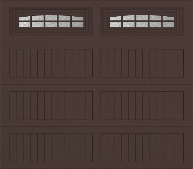 8x7 -  Cascade - Obscure  With glass Long - Brown