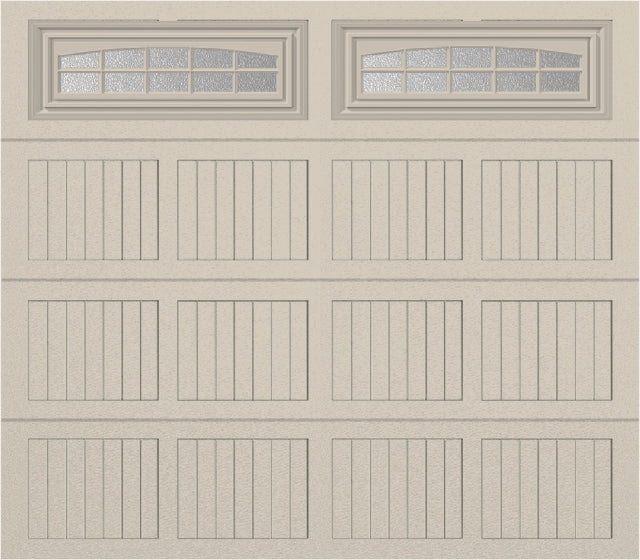 8x7 - Cascade - Obscure With glass - Almond