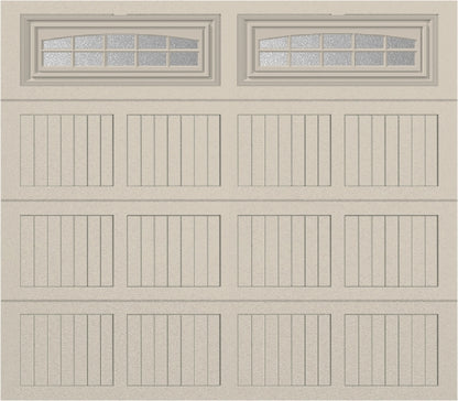 8x7 - Cascade - Obscure With glass - Almond