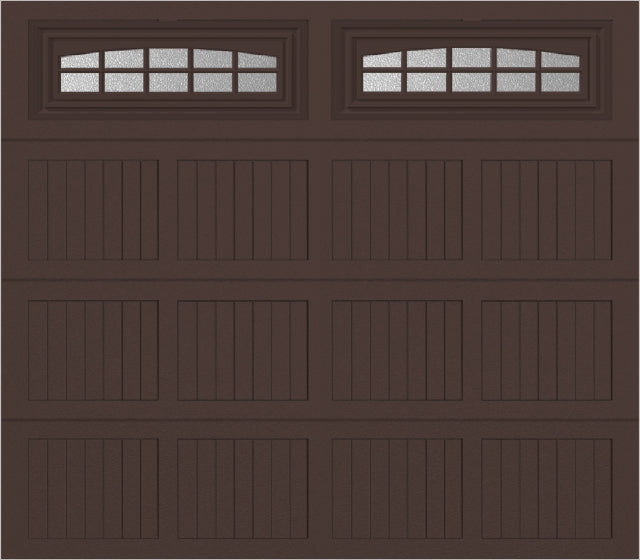 8x7 -  Cascade - Obscure With glass - Brown