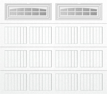 8x7 -  Cascade - Obscure With glass - White