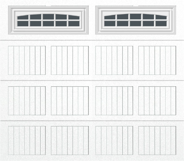 8x7 -  Cascade - Tinted - With glass - White