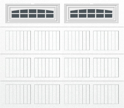 8x7 -  Cascade - Tinted - With glass - White