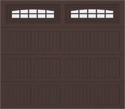 8x7 -  Cascade Short - Frosted  With glass - Brown