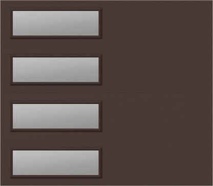 8'x7' Window - Skyflush Left - Brown - Clear