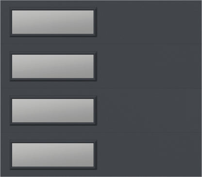 8'x7' Window - Skyflush Left - Graphiete - Clear