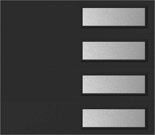 8'x7' Window - Skyflush - Black - Obscure