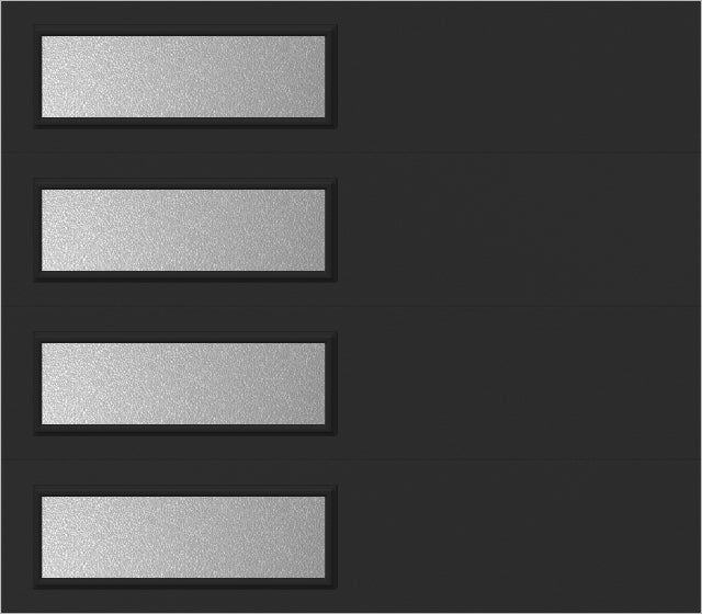 8'x7' Window - Skyflush - Black - Obscure