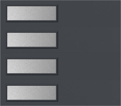 8'x7' Window - Skyflush Left   - Graphiete - Obscure