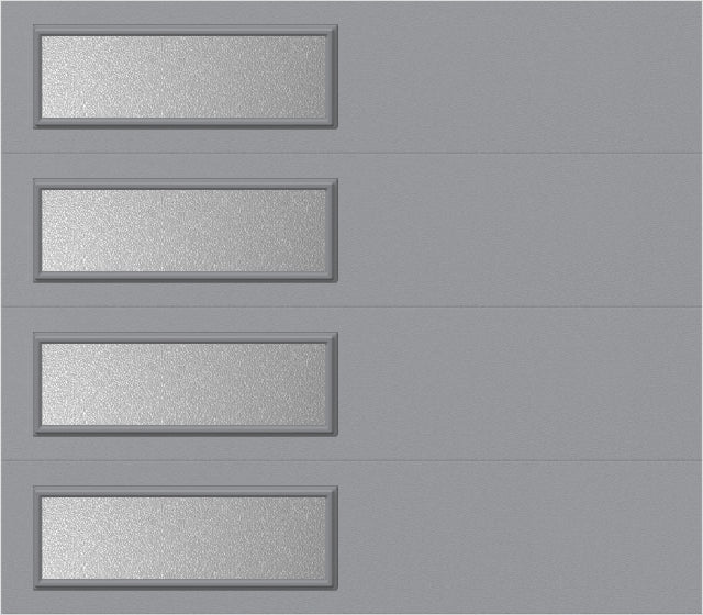 8x7 - Clear -  Stockton With glass Short - Gray