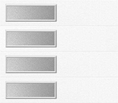 8x7 - Clear -  Stockton With glass Short - White