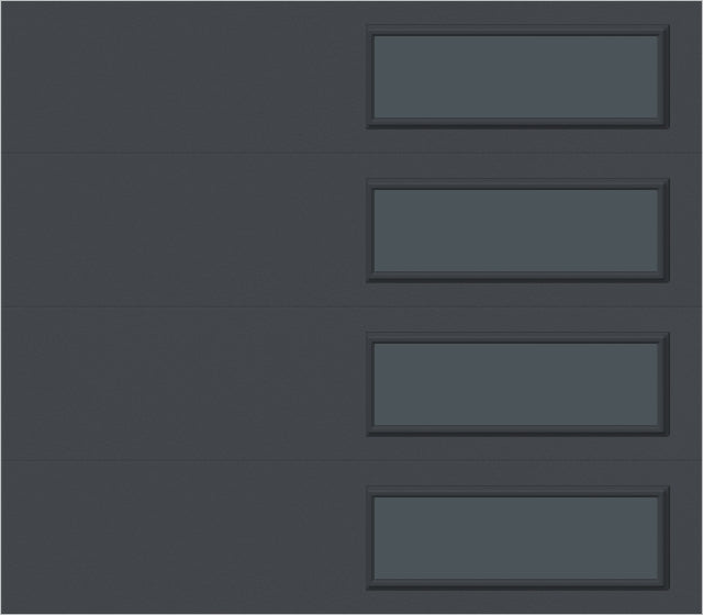 8'x7' Window - Skyflush Right  - Graphiete - Tinted 