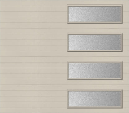 8x7 -  Obscure- Stockton With glass Long - Almond