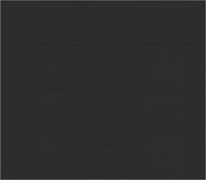 8x7 - No glass Long - Black