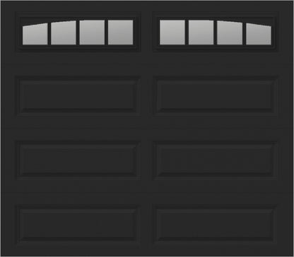 8x7 -  Long with glass Arched Stockbridge Long - Clear  With glass Long - Black