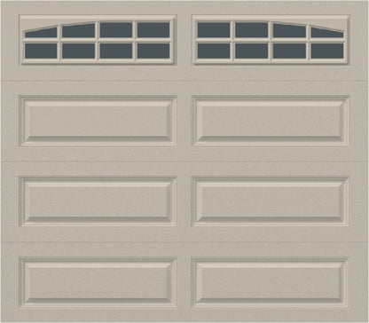 8x7 - Arched Stockbridge Long - Tinted With glass Long - Almond