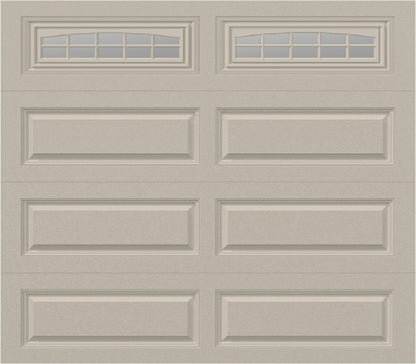 8x7 - Cascade - Clear  With glass Long - Almond