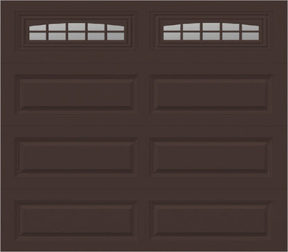 8x7 -  Cascade - Clear  With glass Long - Brown