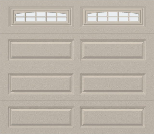 8x7 - Cascade - Frosted  With glass Long - Almond