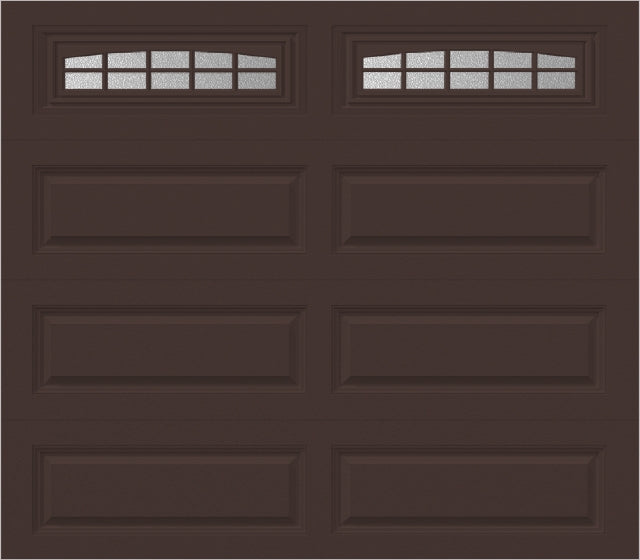 8x7 -  Cascade - Obscure  With glass Long - Brown