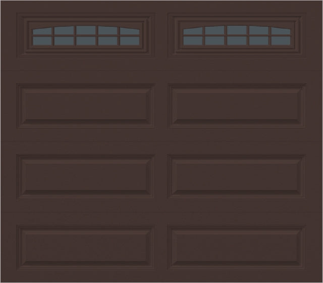 8x7 -  Cascade - Tinted  With glass Long - Brown