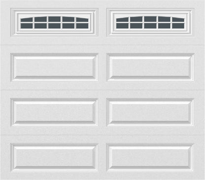 8x7 -  Cascade - Tinted  With glass Long - White