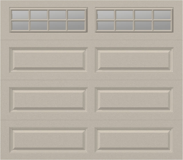 8x7 - Clear -  Stockton With glass Long - Almond