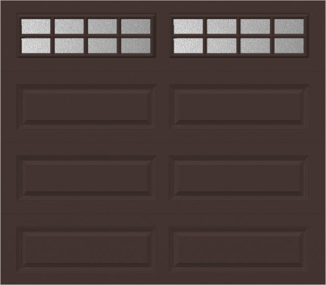 8x7 -  Obscure- Stockton With glass Long - Brown