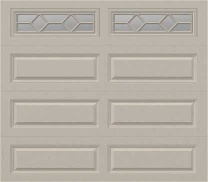 8x7 - Waterton Long 1 - Clear -  With glass Long - Almond