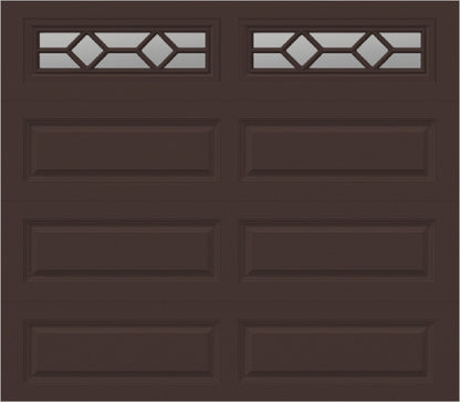 8x7 -  Waterton Long 1 - Clear -  With glass Long - Brown