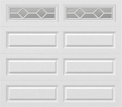 8x7 -  Waterton Long 1 - Clear - With glass Long - White