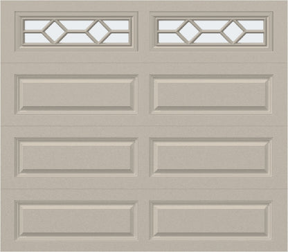 8x7 - Waterton Long 1 - Frosted -  With glass Long - Almond