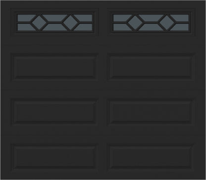 8x7 - Waterton Long 1 - Tinted -   With glass Long - Black