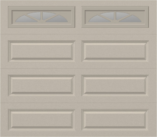 8x7 - Waterton Long 2  - Clear -  With glass Long - Almond