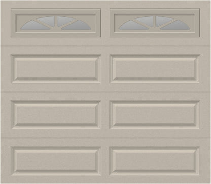 8x7 - Waterton Long 2  - Clear -  With glass Long - Almond