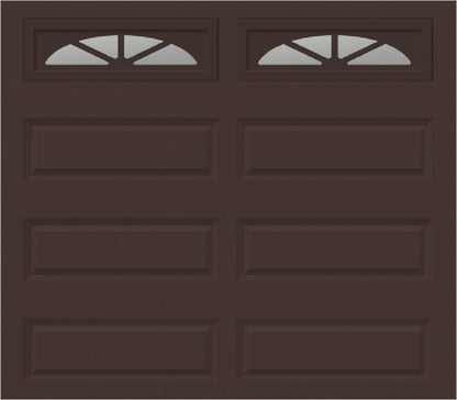 8x7 -  Waterton Long 2  - Clear -  With glass Long - Brown