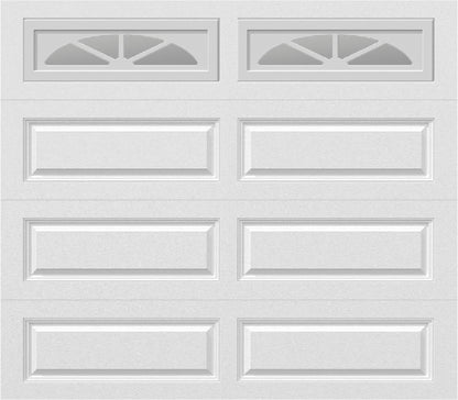 8x7 -  Waterton Long 2  - Clear  - With glass Long - White