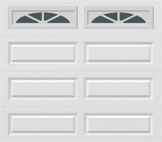 8x7 -  Waterton Long 2 - Tinted - With glass Long - White