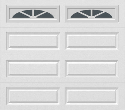 8x7 -  Waterton Long 2 - Tinted - With glass Long - White