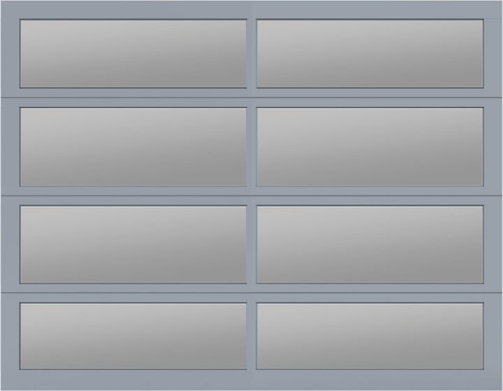 9'x7' Window - Aluminum - Clear Anodized - Black Laminate