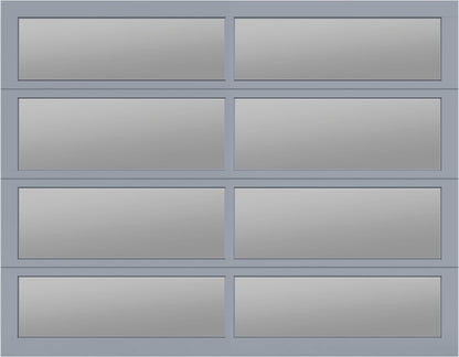 9'x7' Window - Aluminum - Clear Anodized - Black Laminate