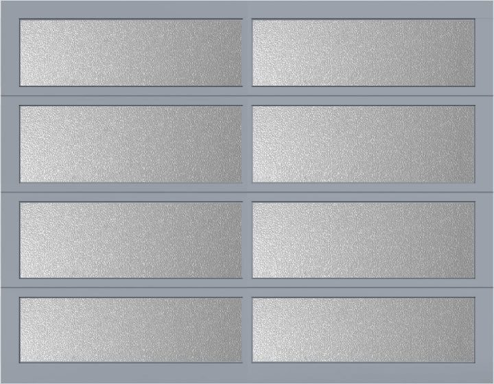 9'x7' Window - Aluminum - Anodized - Obscure