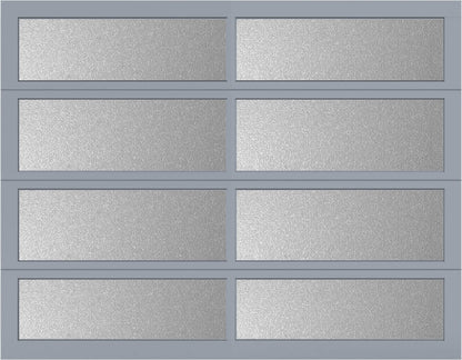 9'x7' Window - Aluminum - Anodized - Obscure