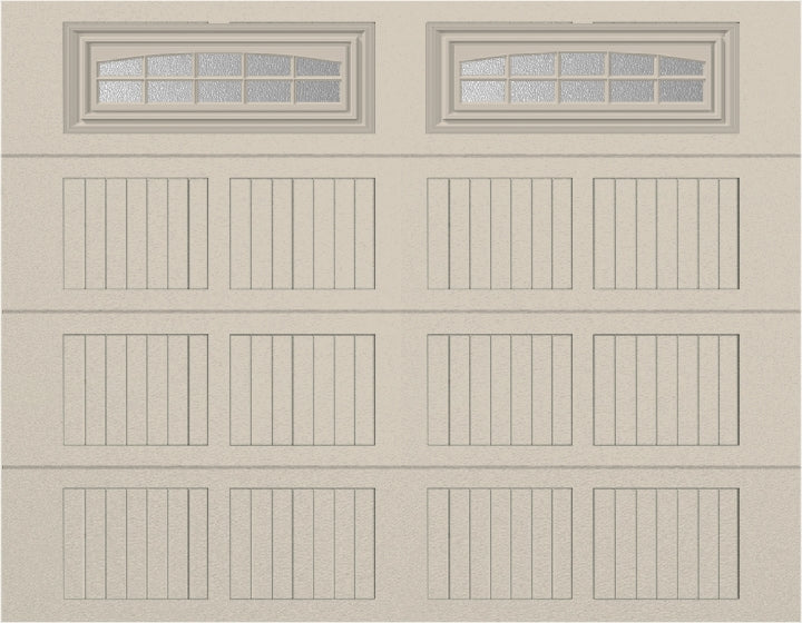 9x7 - Cascade - Obscure With glass - Almond