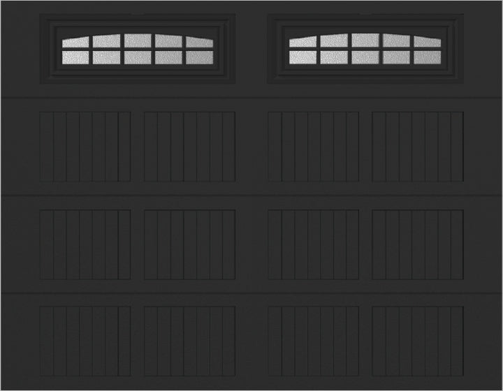 9x7 -  Cascade - Obscure With glass - Black
