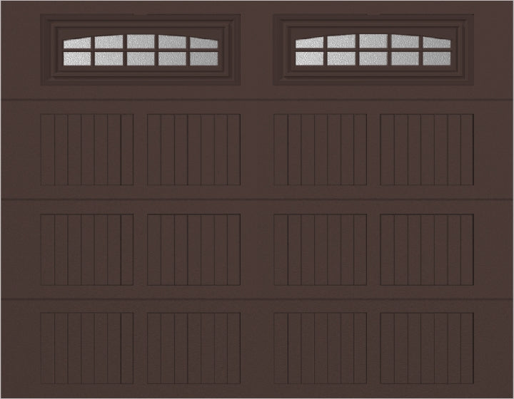 9x7 -  Cascade - Obscure With glass - Brown