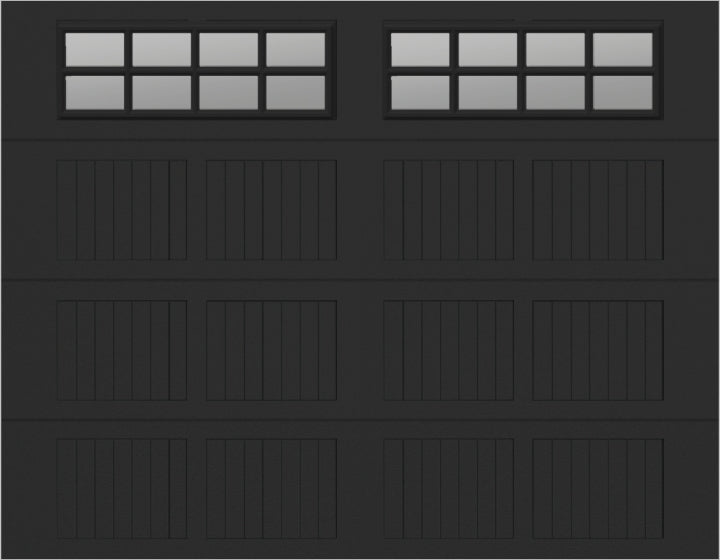 9x7 - Clear -  Stockton With glass Short - Black