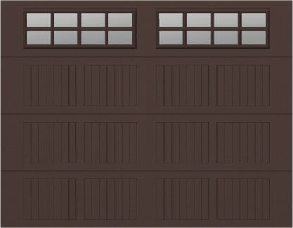 9x7 - Clear -  Stockton With glass Short - Brown