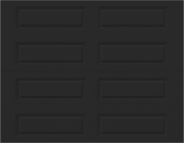 9x7 - No glass Long - Black